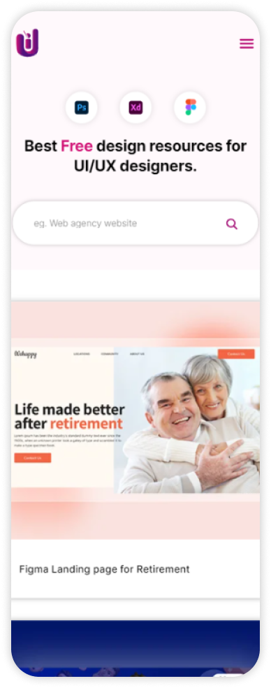 Mobile design example